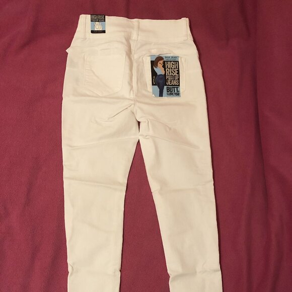 Urban Planet - White high rise skinny jeans - Size 9 / 29 - Picture 14 of 16